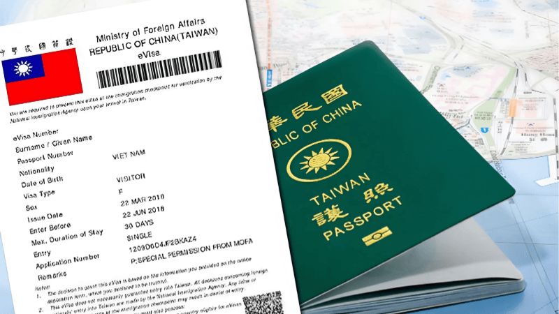 Hồ sơ xin visa Đài Loan cần những gì? 1 1